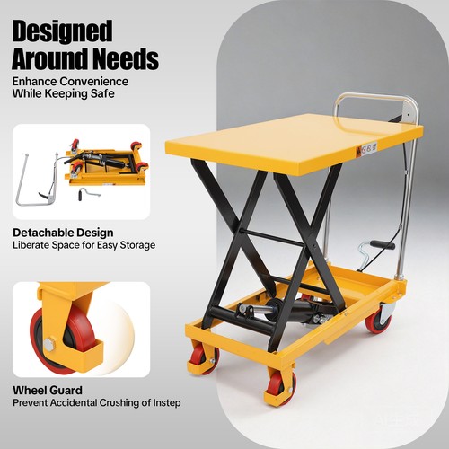 New hydraulic lift - hydraulic, table