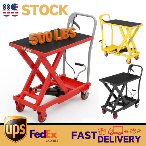500 hydraulic lift table - lb,