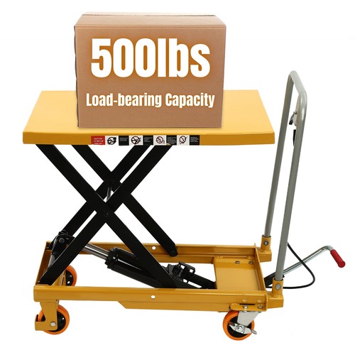 New hydraulic lift table cart - hydraulic,
